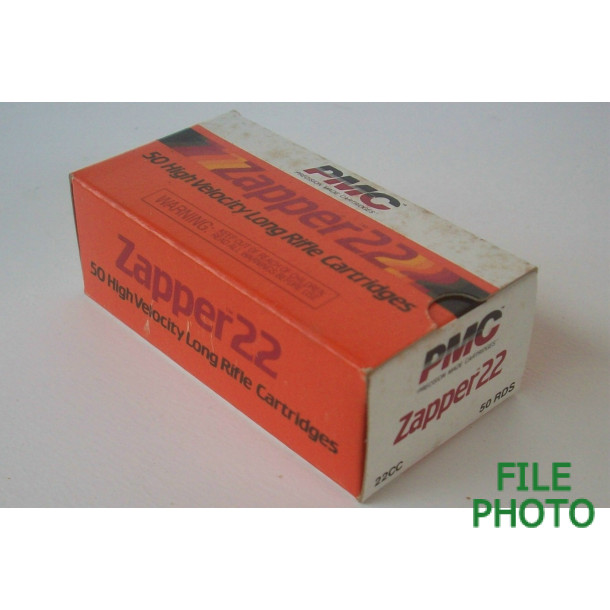 PMC Zapper 22 Box of 22 LR Ammunition PMC Zapper 22 Box of 22 LR Ammunition