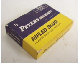 Peters Rifled Slug Box of 20 Gauge 2 3/4" Shotgun Ammunition