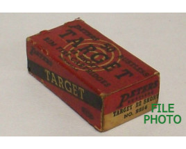 Peters Rustless Target Box of 22 Short Ammunition