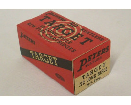 Peters Rustless Target Box of 22 LR Ammunition