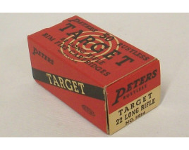 Peters Rustless Target Box of 22 LR Ammunition