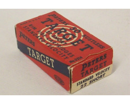 Peters Rustless Target Box of 22 Short Ammunition