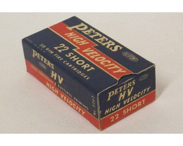 Peters High Velocity Box of 22 Short Ammunition