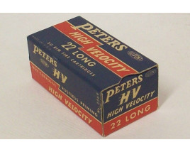 Peters High Velocity Box of 22 Long Ammunition