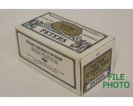 Peters "Victor" Hi-Speed Box of 22 LR Ammunition