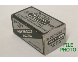 Peters High Velocity Rustless Box of 22 LR Ammunition