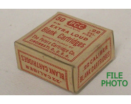 Peters Extra Loud Box of 22 Short Blank Cartridges