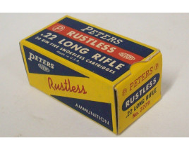 Peters Rustless Box of 22 LR Ammunition