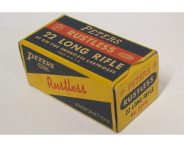 Peters Rustless Box of 22 LR Ammunition