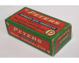 Peters Improved Semi-Smokeless Box of 22 Short Ammunition