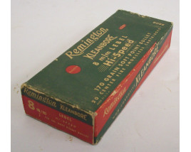 Remington Kleanbore  Box of 8 MM LEBEL Rifle Ammunition