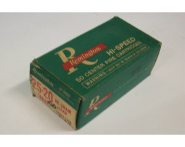 Remington Box of 25-20 Win. Rifle Ammunition - Partial Box