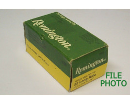 Remington High Velocity Box of 22 LR Ammunition - Hollow Point