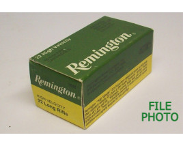 Remington High Velocity Box of 22 LR Ammunition