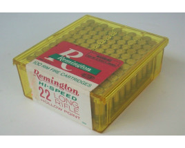 Remington Hi-Speed Box of 22 LR Ammunition - Hollow Point