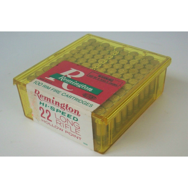 Remington Hi-Speed Box of 22 LR Ammunition - Hollow Point Remington Hi-Speed Box of 22 LR Ammunition - Hollow Point