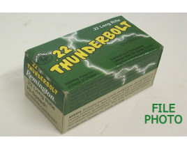 Remington 22 Thunderbolt Box of 22 LR Ammunition