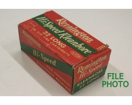 Remington Hi-Speed Kleanbore Box of 22 Long Ammunition