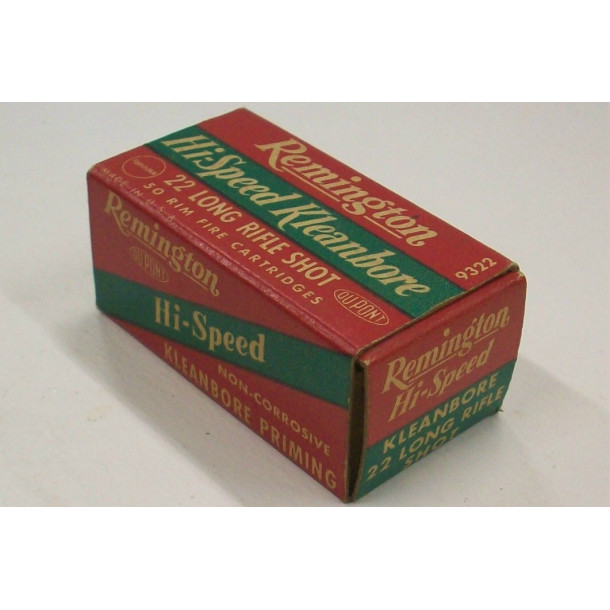 Remington Hi-Speed Kleanbore Box of 22 LR Shot Remington Hi-Speed Kleanbore Box of 22 LR Shot