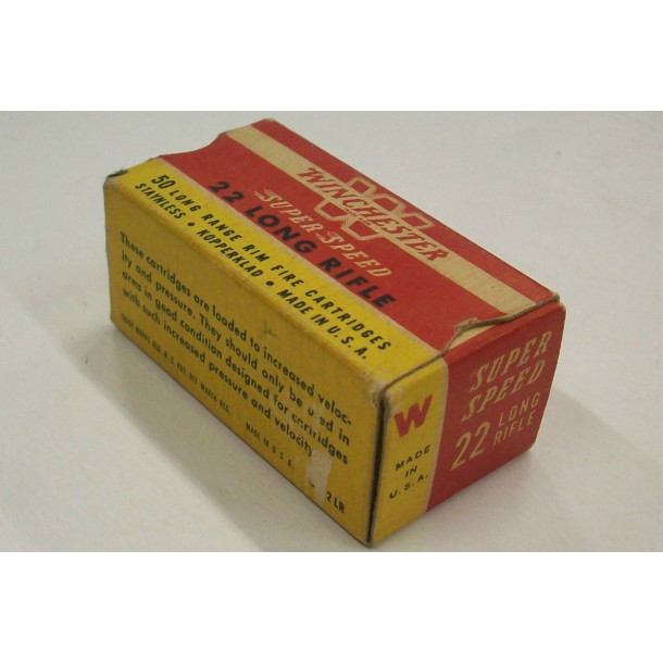 Winchester Super Speed Box of 22 LR Ammunition Winchester Super Speed Box of 22 LR Ammunition