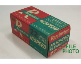 Remington Hi Speed Kleanbore Box of 22 LR Ammunition