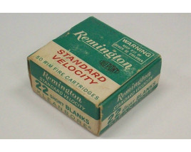 Remington Box of 22 Short Blank Cartridges