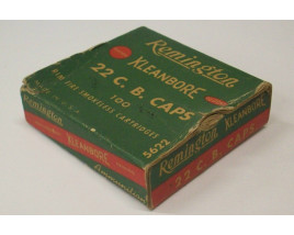 Remington 22 C.B. Caps Rimfire Ammunition - Partial Box