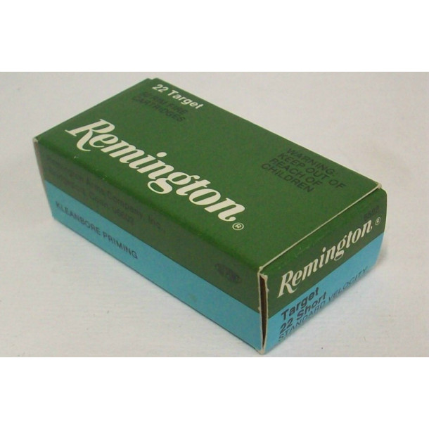 Remington Target Box of 22 Short Ammunition