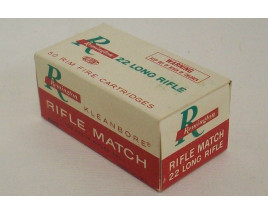 Remington Kleanbore Rifle Match Box of 22 LR Ammunition