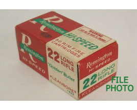 Remington Hi-Speed Box of 22 LR Ammunition