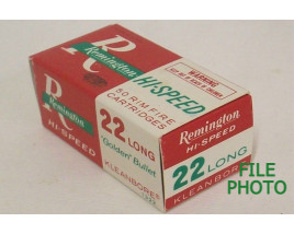 Remington Hi-Speed Box of 22 Long Ammunition