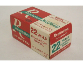 Remington Hi-Speed Box of 22 W.R.F. Ammunition