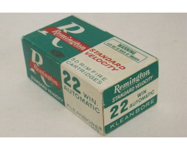 Remington Kleanbore Box of 22 Win. Automatic Ammunition