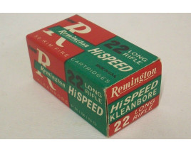 Remington Hi Speed Kleanbore Box of 22 LR Ammunition