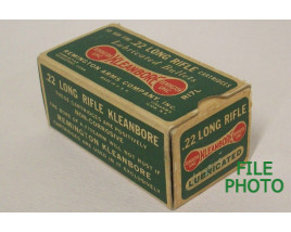 Remington Kleanbore Lubricated Box of 22 LR Ammunition