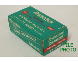 Remington Kleanbore Box of 22 Short Ammunition