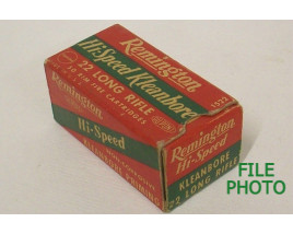 Remington Hi-Speed Kleanbore Box of 22 LR Ammunition