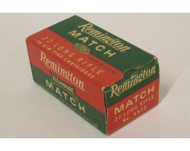 Remington Match Box of 22 LR Ammunition