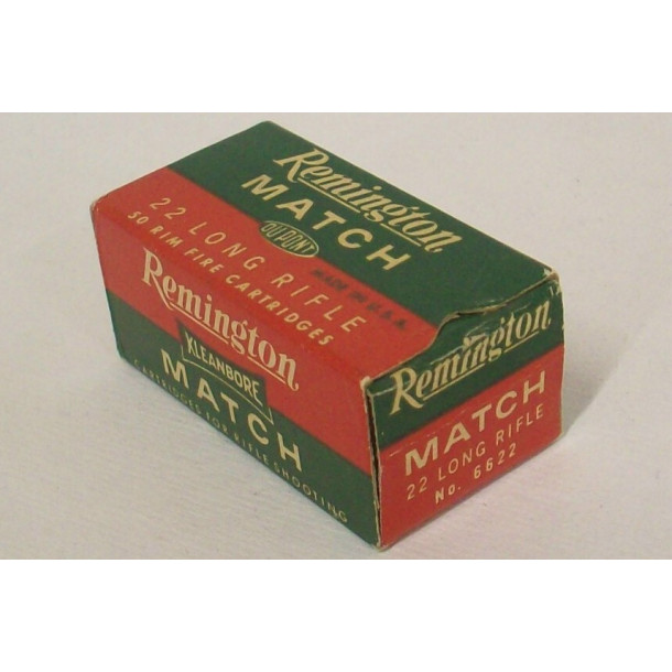 Remington Match Box of 22 LR Ammunition Remington Match Box of 22 LR Ammunition