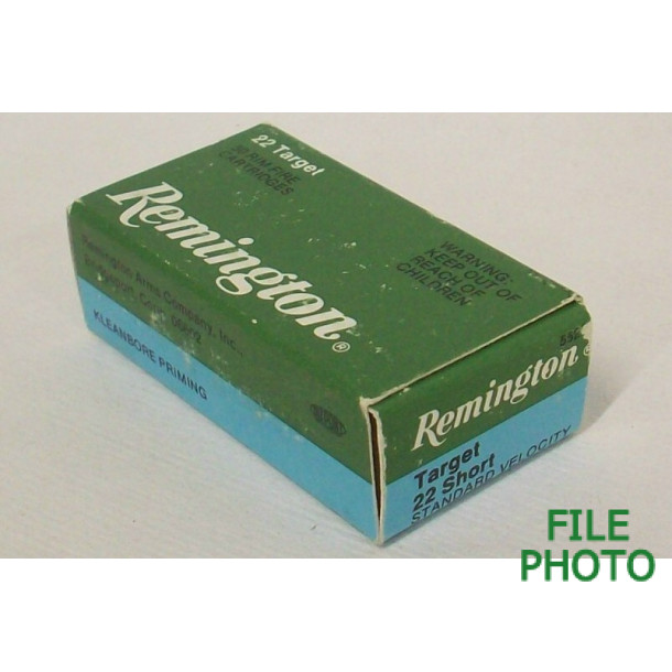 Remington Target Box of 22 Short Ammunition