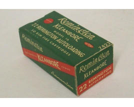 Remington Kleanbore Box of 22 Remington Autoloading Ammunition