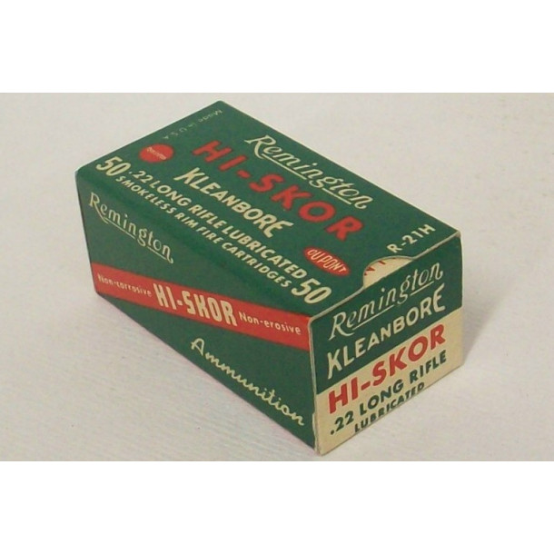 Remington Kleanbore Hi-Skor Box of 22 LR Ammunition Remington Kleanbore Hi-Skor Box of 22 LR Ammunition