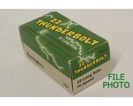 Remington 22 Thunderbolt Box of 22 LR Ammunition