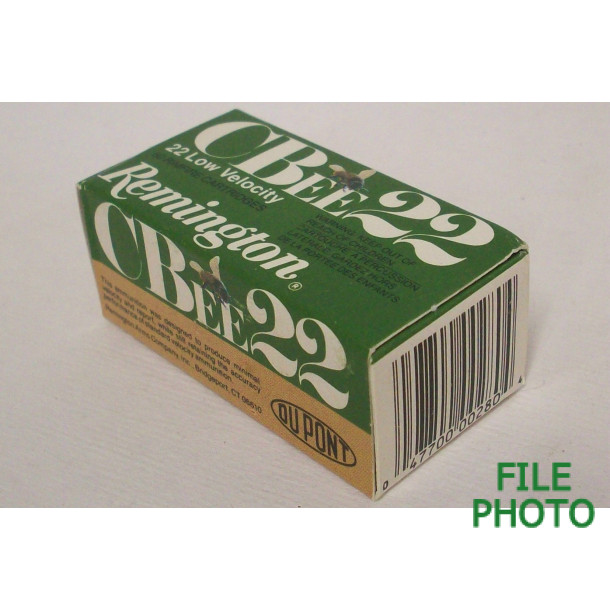 Remington CBee Low Velocity Box of 22 Long Ammunition Remington CBee Low Velocity Box of 22 Long Ammunition