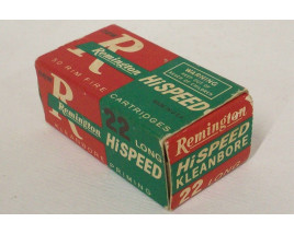 Remington Hi Speed Kleanbore Box of 22 Long Ammunition