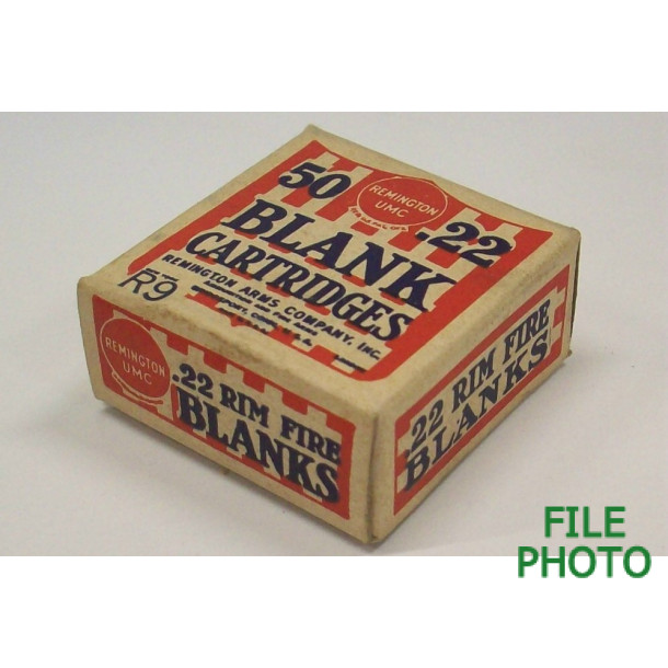 Remington Box of 22 Short Blank Cartridges