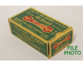 Remington Kleanbore Hi-Speed Silvadry Box of 22 Short Ammunition