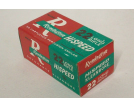 Remington Hi Speed Kleanbore Box of 22 LR Ammunition - Made in Mexico