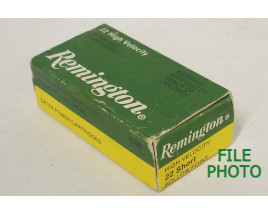 Remington High Velocity Box of 22 Short Ammunition - Hollow Point