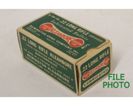 Remington Kleanbore Lubricated Box of 22 LR Ammunition